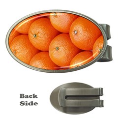 Orange Fruit Money Clips (oval) 