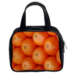 Orange Fruit Classic Handbags (2 Sides) by Simbadda