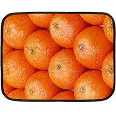 Orange Fruit Fleece Blanket (mini)