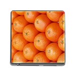 Orange Fruit Memory Card Reader (Square) Front