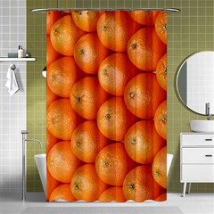 Orange Fruit Shower Curtain 48  X 72  (small)  by Simbadda