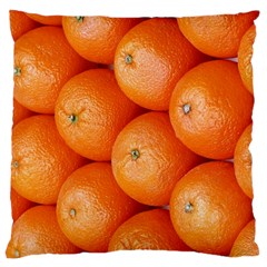 Orange Fruit Large Cushion Case (one Side) by Simbadda