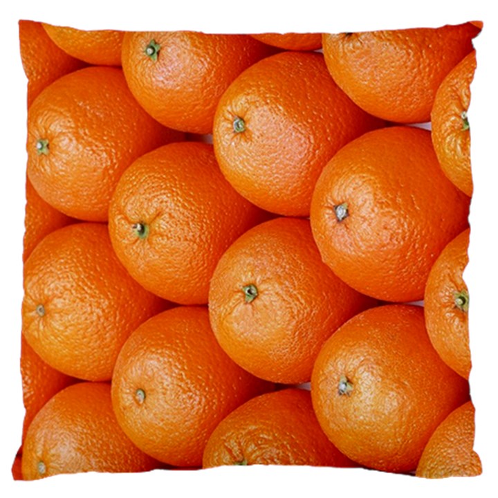 Orange Fruit Standard Flano Cushion Case (One Side)