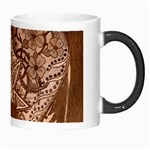 Elephant Aztec Wood Tekture Morph Mugs Right