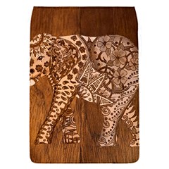 Elephant Aztec Wood Tekture Flap Covers (s)  by Simbadda