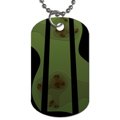 Fractal Prison Dog Tag (two Sides) by Simbadda