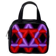 Star Of David Classic Handbags (one Side) by Simbadda