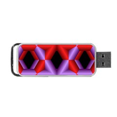 Star Of David Portable Usb Flash (two Sides) by Simbadda