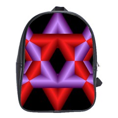 Star Of David School Bags (xl)  by Simbadda