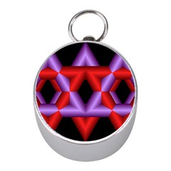 Star Of David Mini Silver Compasses by Simbadda