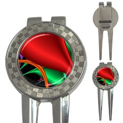 Fractal Construction 3-in-1 Golf Divots by Simbadda