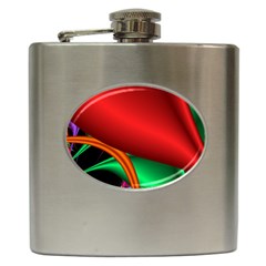 Fractal Construction Hip Flask (6 Oz) by Simbadda