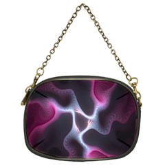 Colorful Fractal Background Chain Purses (one Side)  by Simbadda