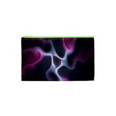 Colorful Fractal Background Cosmetic Bag (xs) by Simbadda