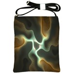 Colorful Fractal Background Shoulder Sling Bags Front