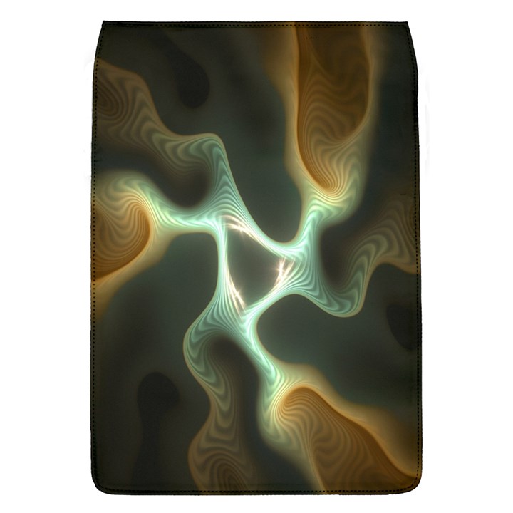 Colorful Fractal Background Flap Covers (L) 