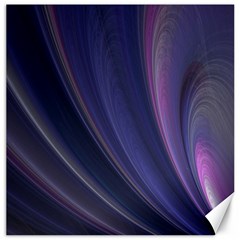 Purple Fractal Canvas 12  X 12   by Simbadda