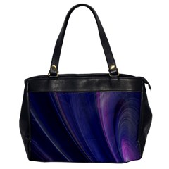 Purple Fractal Office Handbags by Simbadda