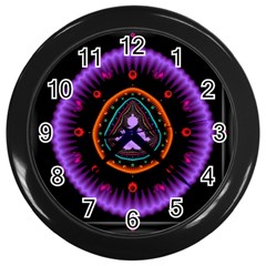 Hypocloid Wall Clocks (black) by Simbadda