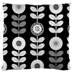 Floral Pattern Seamless Background Large Cushion Case (two Sides) by Simbadda