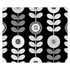 Floral Pattern Seamless Background Double Sided Flano Blanket (small)  by Simbadda