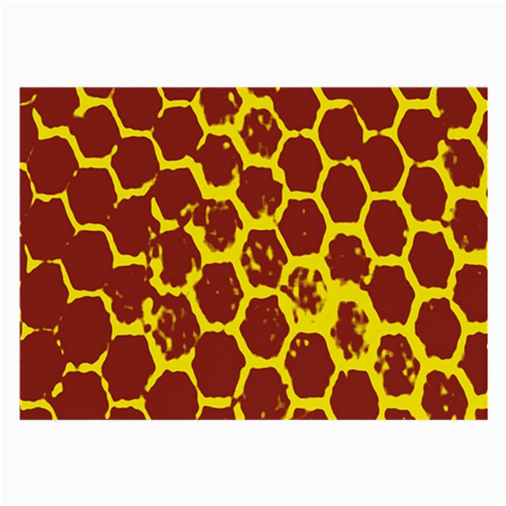 Network Grid Pattern Background Structure Yellow Large Glasses Cloth