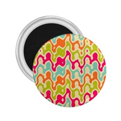 Abstract Pattern Colorful Wallpaper 2 25  Magnets