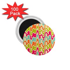 Abstract Pattern Colorful Wallpaper 1 75  Magnets (100 Pack)  by Simbadda