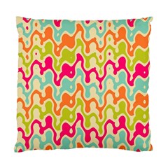 Abstract Pattern Colorful Wallpaper Standard Cushion Case (two Sides) by Simbadda