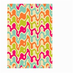 Abstract Pattern Colorful Wallpaper Large Garden Flag (two Sides) by Simbadda