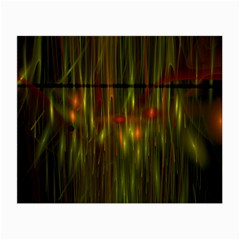 Fractal Rain Small Glasses Cloth (2-side) by Simbadda