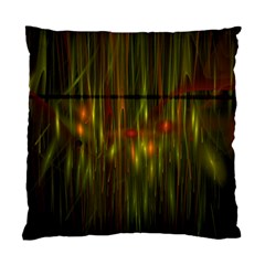 Fractal Rain Standard Cushion Case (two Sides) by Simbadda