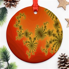 Decorative Fractal Spiral Ornament (round) by Simbadda