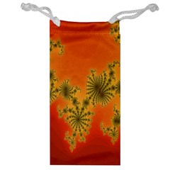 Decorative Fractal Spiral Jewelry Bag by Simbadda