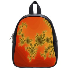 Decorative Fractal Spiral School Bags (small)  by Simbadda