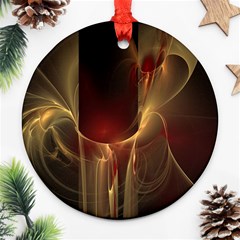 Fractal Image Ornament (round) by Simbadda