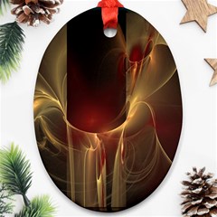 Fractal Image Ornament (oval) by Simbadda