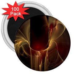 Fractal Image 3  Magnets (100 Pack) by Simbadda