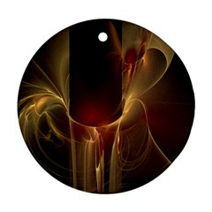 Fractal Image Round Ornament (two Sides) by Simbadda