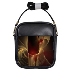 Fractal Image Girls Sling Bags by Simbadda