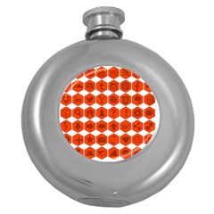 Icon Library Web Icons Internet Social Networks Round Hip Flask (5 Oz) by Simbadda