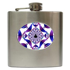 Ring Segments Hip Flask (6 Oz) by Simbadda