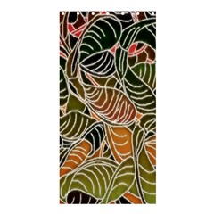 Floral Pattern Background Shower Curtain 36  X 72  (stall)  by Simbadda