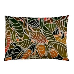 Floral Pattern Background Pillow Case (two Sides) by Simbadda