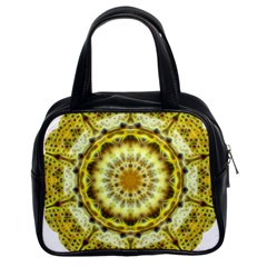 Fractal Flower Classic Handbags (2 Sides) by Simbadda