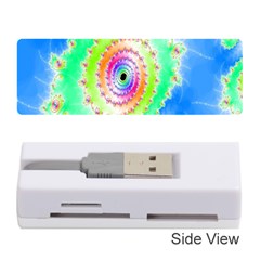 Decorative Fractal Spiral Memory Card Reader (stick)  by Simbadda