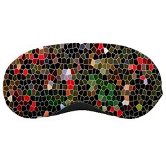 Colorful Abstract Background Sleeping Masks