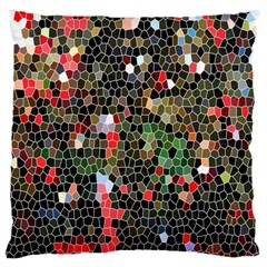 Colorful Abstract Background Large Cushion Case (two Sides) by Simbadda