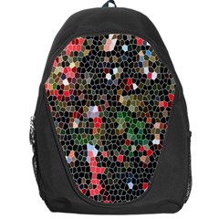 Colorful Abstract Background Backpack Bag by Simbadda