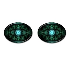 Grand Julian Fractal Cufflinks (oval) by Simbadda